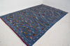 Authentique Tapis Kilim Taznakht 200*230, Tapis fait main motifs brodés.